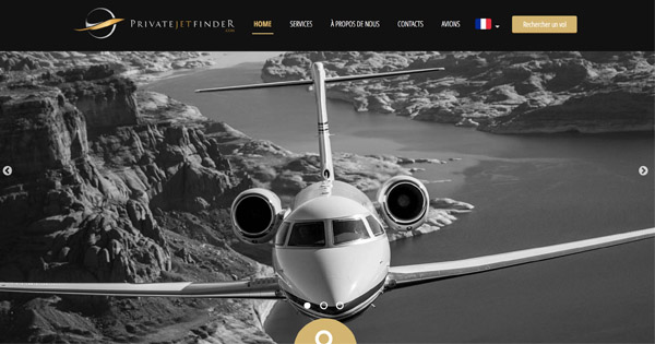 Private Jet Finder destinations